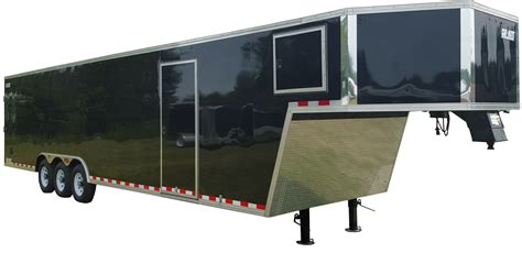 Enclosed Car Trailer - Eagle Series Car Trailer - 5th Wheel Gooseneck