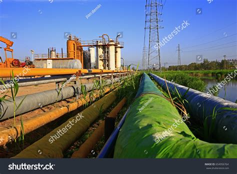 Pipeline Valves Industrial Equipment Stock Photo 654956764 | Shutterstock