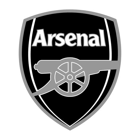 Arsenal Logo Black and White – Brands Logos