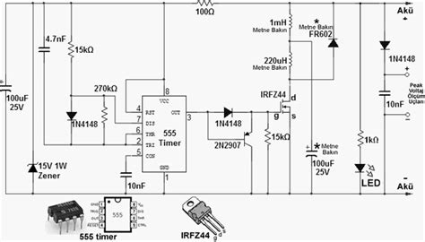 Battery Desulfator Circuit – Electronics Projects Circuits