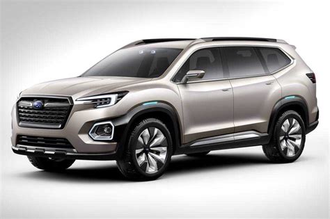 Subaru VIZIV-7 Concept Car is a Mid-sized SUV Scheduled for 2018 Launch