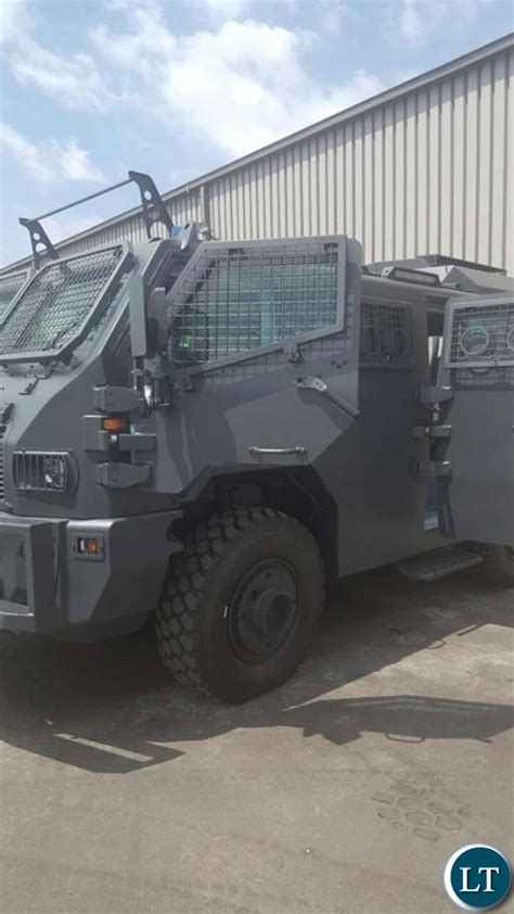 Zambia : Zambia Police buys 18 new armoured vehicles to control riots