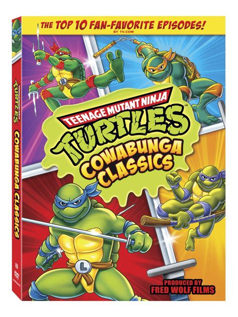 Teenage Mutant Ninja Turtles: Cowabunga Classics DVD