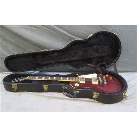 Epiphone Les Paul Standard Electric Guitar in Hard Case - Oahu Auctions