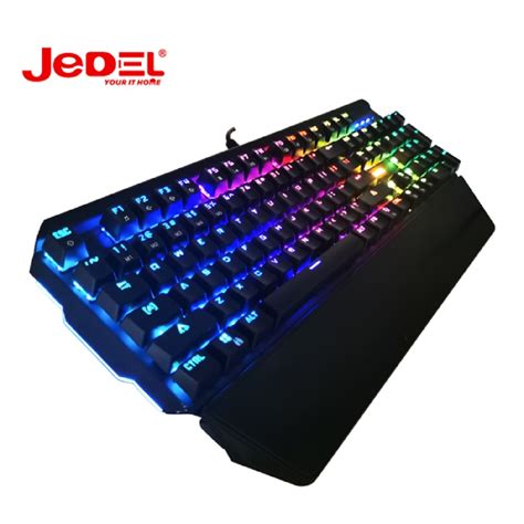 JEDEL KL90 Mechanical Gaming Wired Keyboard RGB Backlight