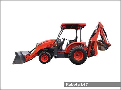 Kubota L47 backhoe loader tractor: review and specs - Tractor Specs