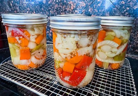 Hot Italian Giardiniera ~ The Recipe Bandit