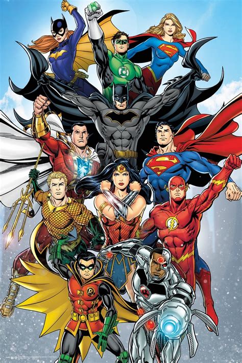 DC Comics - Rebirth Poster, Plakat | Kaufen bei Europosters