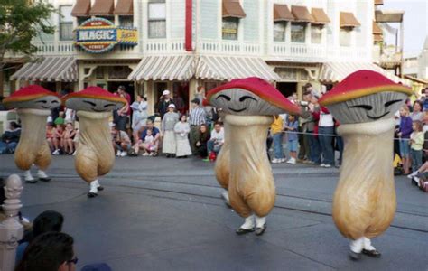 Mushrooms at Disney Character Central