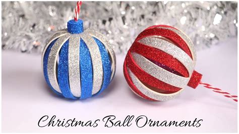 Diy Christmas Ornaments Glitter Foam | Home and Garden Reference