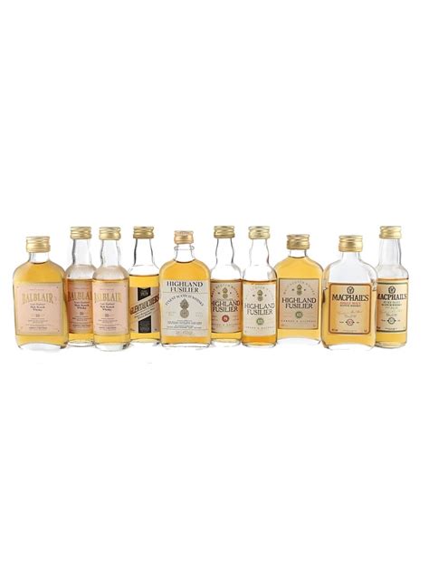 Assorted Single Malt Scotch Whisky - Lot 170490 - Buy/Sell Speyside ...