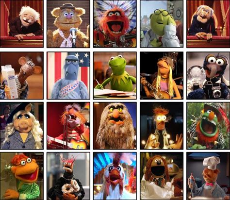 Muppet Character Match-Up Quiz