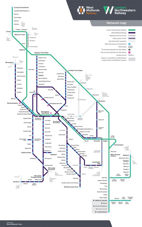 London Northwestern Railway Map - Mummy to Dex