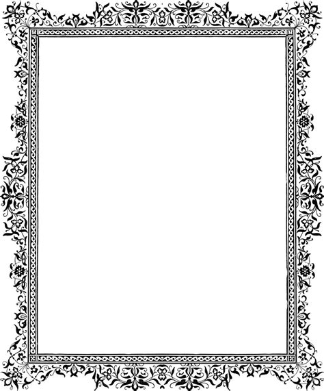 P Border Monochrome X | Free Images at Clker.com - vector clip art online, royalty free & public ...