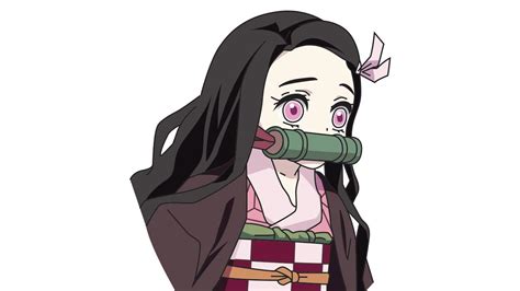 How to Draw (Smol) Nezuko Kamado with Bamboo Muzzle | Demon Slayer - YouTube