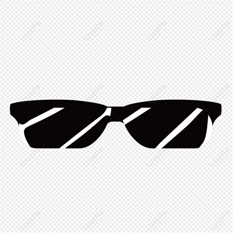 Cartoon Hand Drawn Black Sunglasses, Black Cartoon, Black Hands, The ...