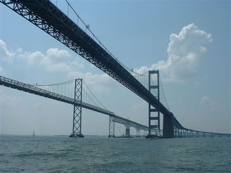 The Bay Bridge | Bay bridge, Chesapeake bay bridge, Bridge