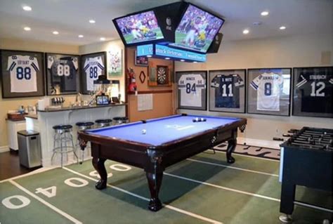 21 Sports Man Cave Ideas. How To Build, Furnish & Finish – Man Cave Know How