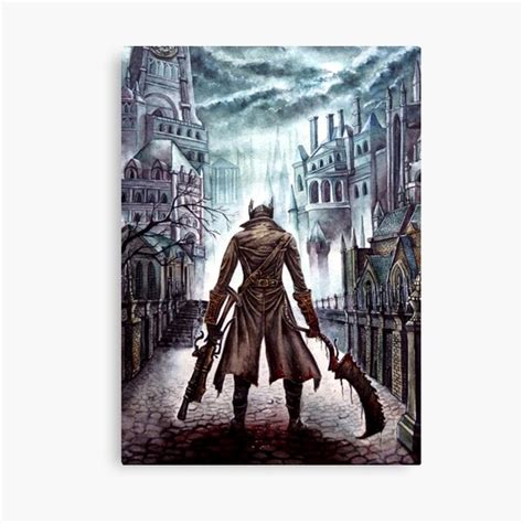 "Bloodborne" Canvas Print for Sale by LenaDream | Redbubble