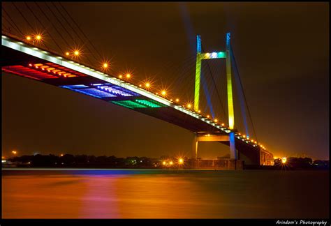 Hooghly Bridge at Night | No Matterwhat people say, this bea… | Flickr