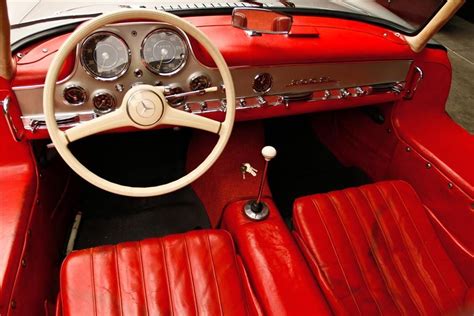 1954-Mercedes-Benz 300SL Gullwing-Interior | Mercedes interior, Mercedes benz, Mercedes sls