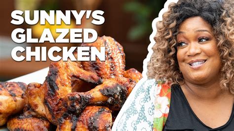 Sunny Anderson Makes 5-Star Glazed Chicken | The Kitchen | Food Network - YouTube