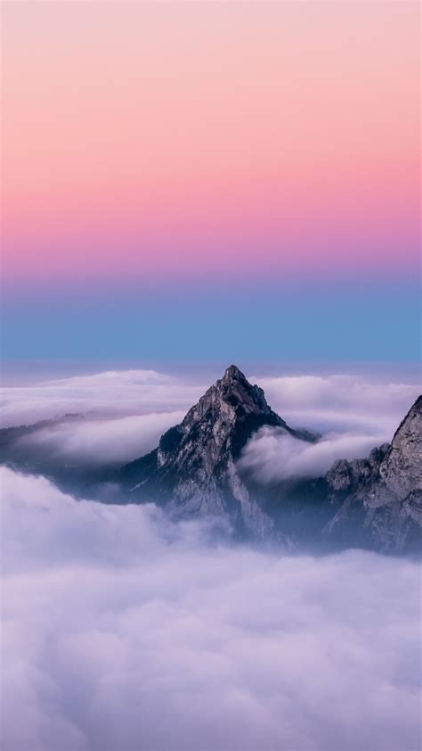 Mountain Clouds Sky Wallpapers - Wallpaper Cave