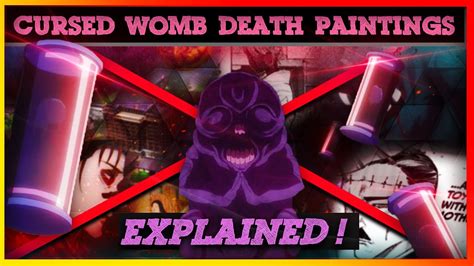 What Are Cursed Womb Death Paintings In Jujutsu Kaisen? :- Cursed Womb Death Paintings EXPLAINED ...