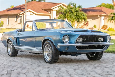 Sold - 52-Years-Owned 1968 Ford Mustang Shelby GT500KR Convertible ...