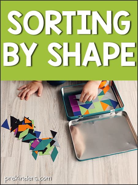 Shape Sorting - PreKinders Preschool Activities