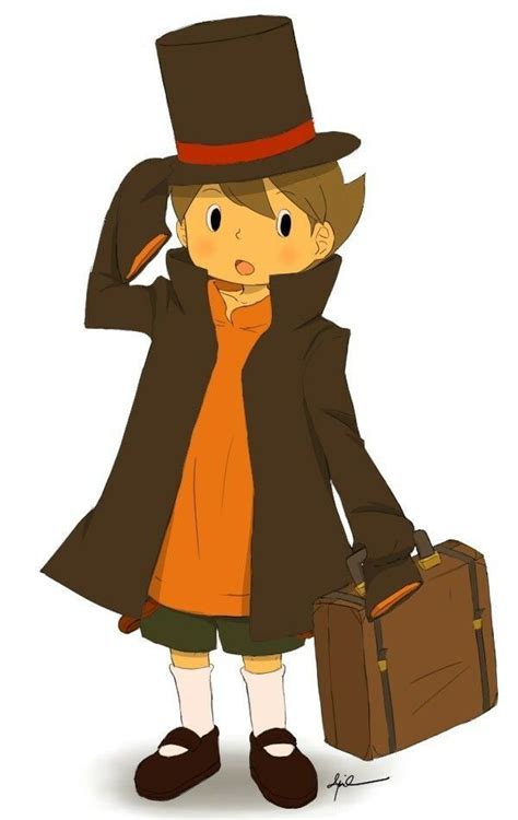 Pin de Supermegan77 en Professor Layton | Profesor layton, Ilustraciones, Dibujos increíbles