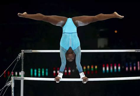 Gymnastics-Biles pulls off Yurchenko's double pike to be named after her at Worlds