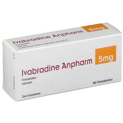 IVABRADINE Anpharm 5 mg Filmtabletten - shop-apotheke.com