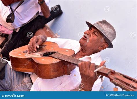 Street Musician in Trinidad Editorial Stock Image - Image of play ...