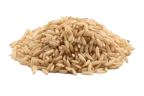 Pile Of Long Grain Brown Rice transparent PNG - StickPNG