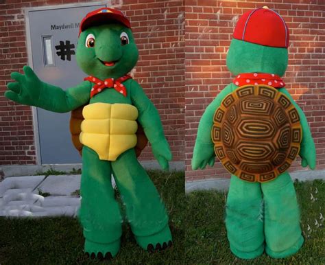 OISK Adult professional Customize Franklin the Turtle mascot costumes ...