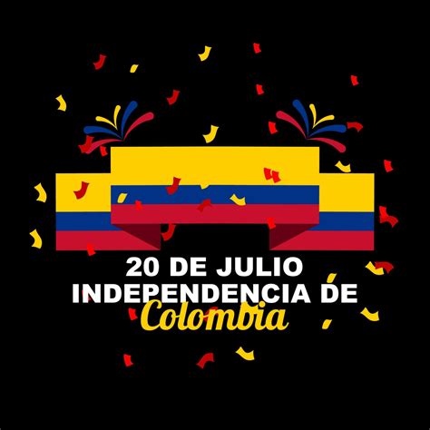 Colombian independence day design on 20 july, Colombia independence day ...