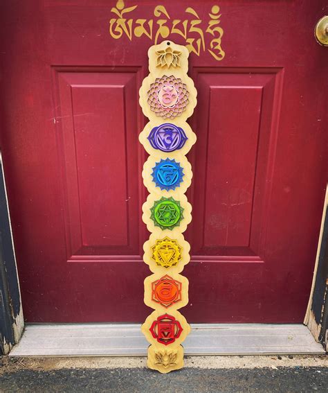 Chakra Wall Art, Chakra Wooden Art, Chakra Wall Hanging, Chakra Art ...