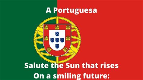 Portuguese National Anthem - “A Portuguesa” Portugal Anthem English ...