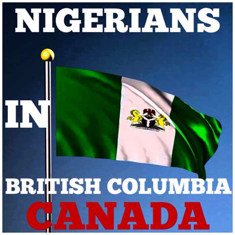 Nigerians In British Columbia, Canada.
