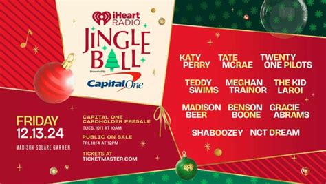 iHeartRadio Announces 2024 Jingle Ball Tour Lineup – aGOODoutfit