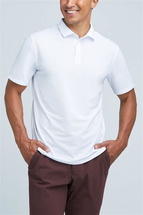 Men's White Polo Shirt | Oceaya | State of Matter - State of Matter Apparel