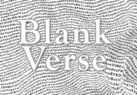 Blank Verse Definition and Examples | Poetry - PoetrySoup.com