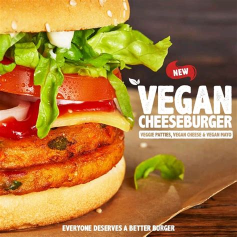 Hungry Jacks Vegan Burger Nutritional Information - Burger Poster