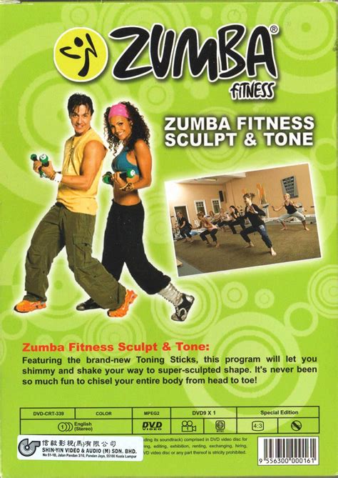 NEW DVD Zumba Fitness Sculpt & Tone English Dubbed Free Shipping - DVD, HD DVD & Blu-ray