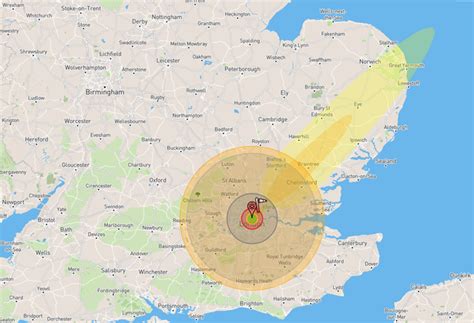 Tzar Bomba Radius Map / What would happen if a North Korean nuclear bomb hit ... : This weapon ...