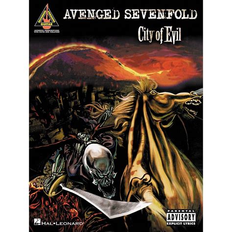 Hal Leonard Avenged Sevenfold City of Evil Guitar Tab Songbook | City of evil, Classic comics ...