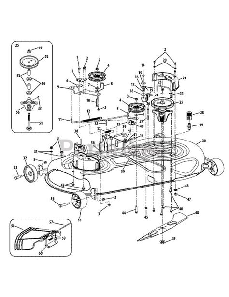 Cub Cadet Ltx 1045 Deck Diagram