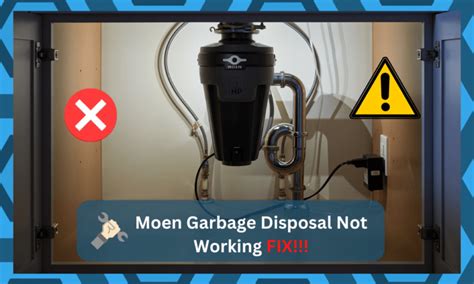 14 Solutions To Fix Moen Garbage Disposal Not Working - DIY Smart Home Hub