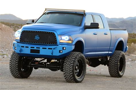 Matt's 2014 Blue Suede Ram 2500 Stands Out from the Crowd